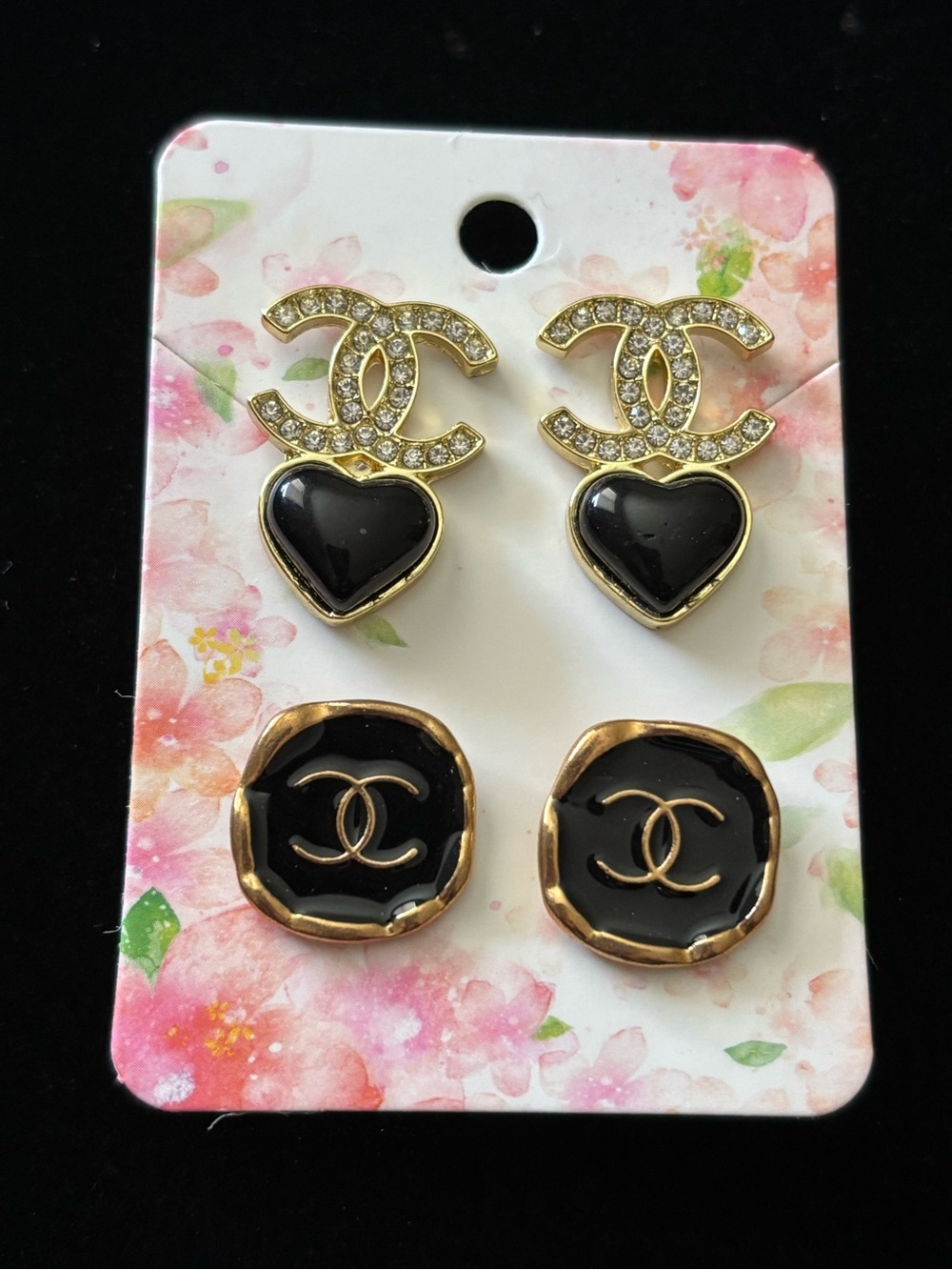- Designer Inspired fashion Stud earrings